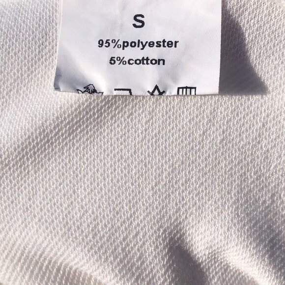 Women's White Lounge Pants, S - Picture 4 of 4